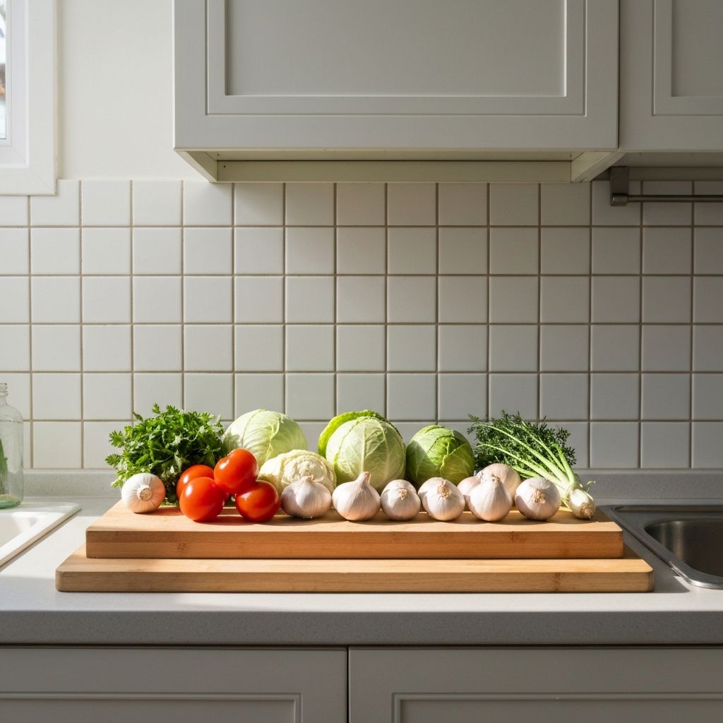 Organized kitchen scene representing the Hysotem mission